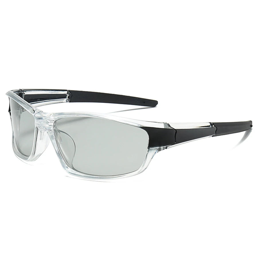 Photochromic Polarized Sports Vintage Sunglasses Men Women Fishing Cycling Driving Mountaineering Chameleon Sun Glasses UV400