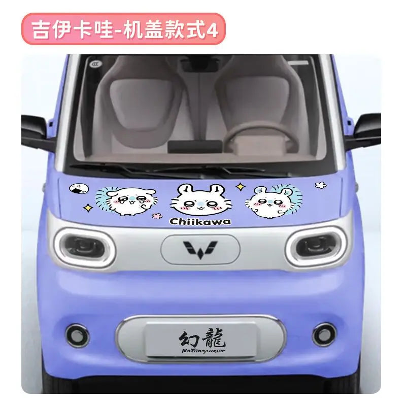 Stickers Car Accessories Decorate Hachi ware Usagi Car Accessories Gift