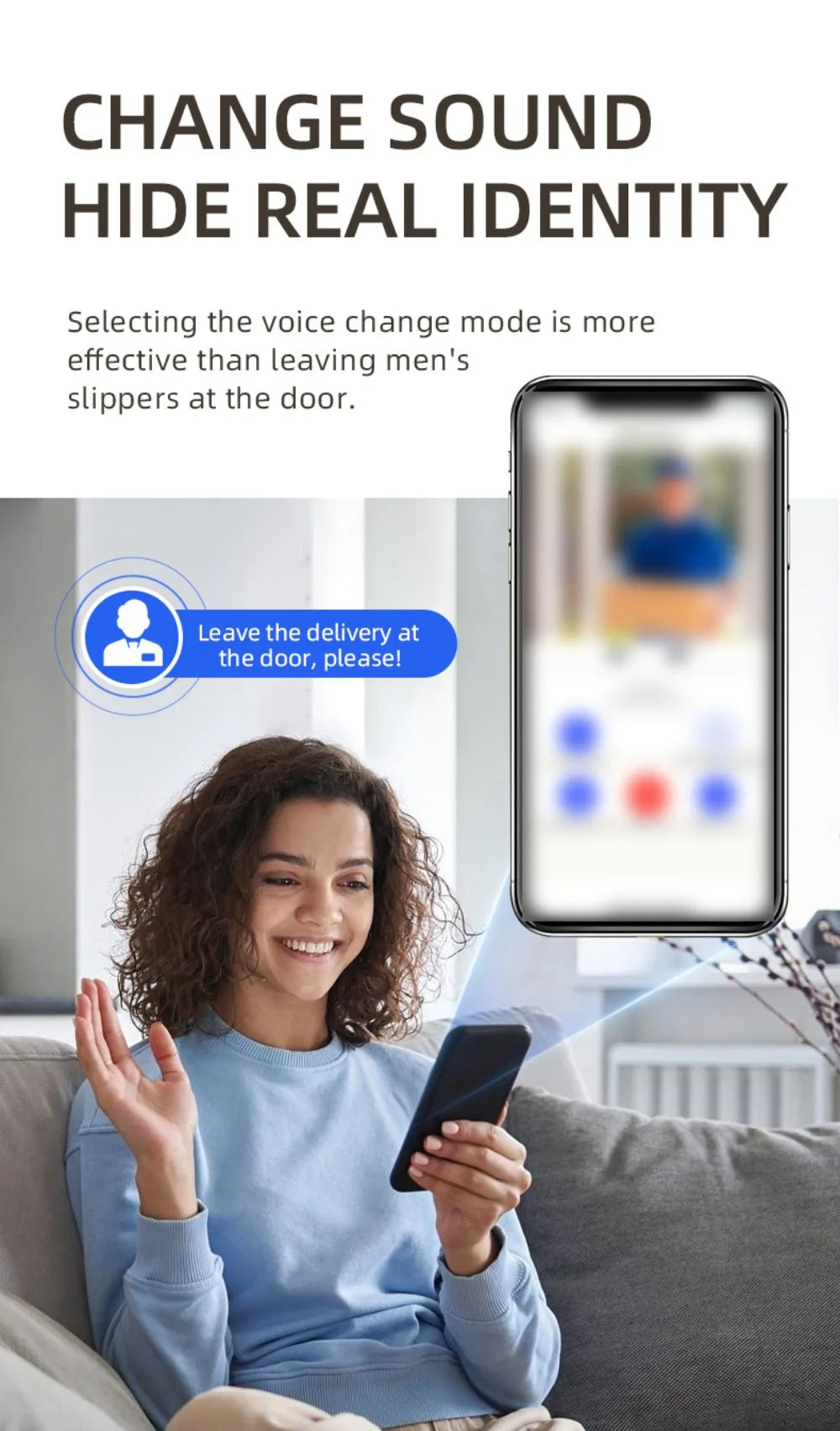 Waterproof Visual Intercom Doorbell Solar Power Wireless Front Door Camera HD Home Security Video Doorbell Outdoor Surveillance