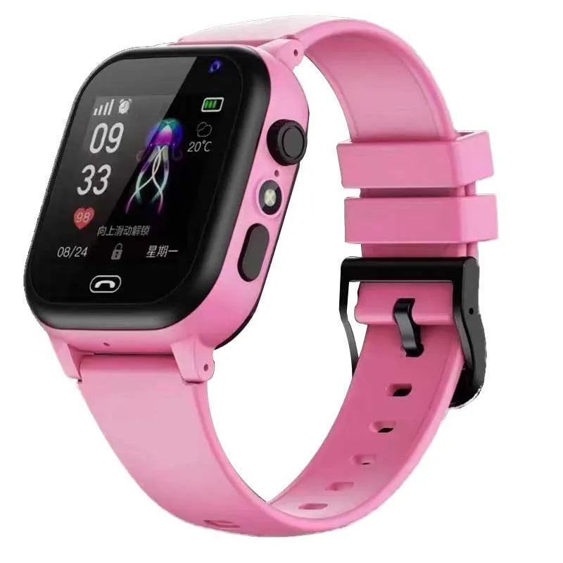 Smart Watch Kids 4g Sim Card SOS Tracker Call Phone Camera Voice Chat Photo Children Smartwatch Camera Boys Girls Birthday Gifts