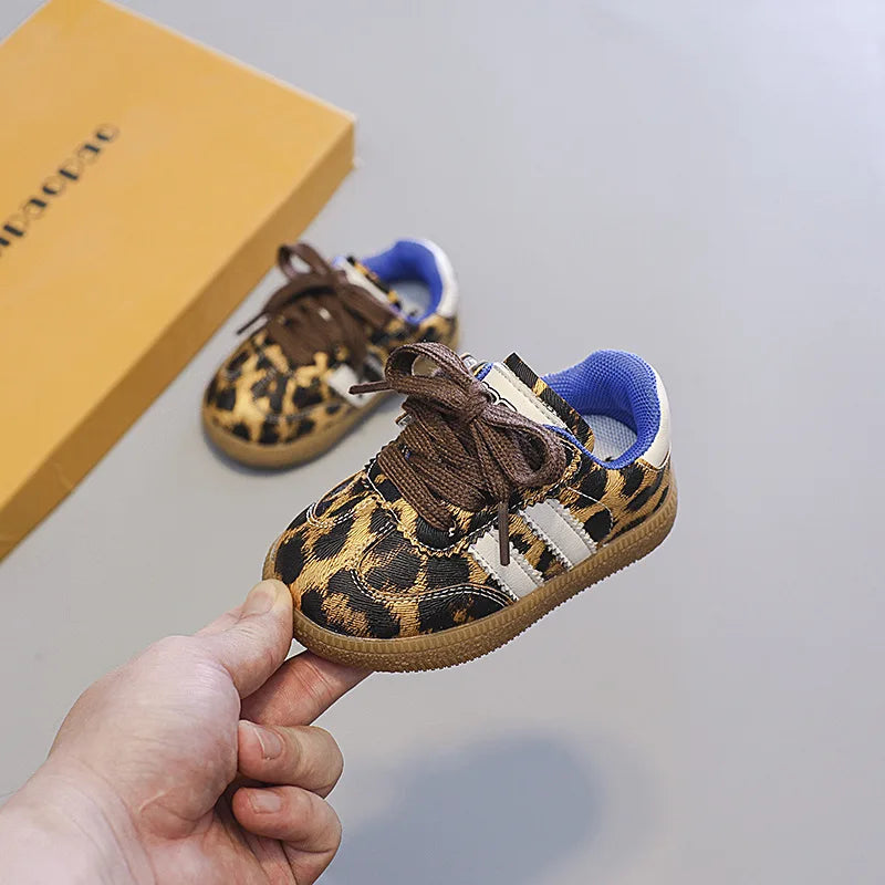 Kids Shoes Toddler Sneakers Children Skateboarding Shoe Designer Grey Color Infant Boys Girls Baby Trainers