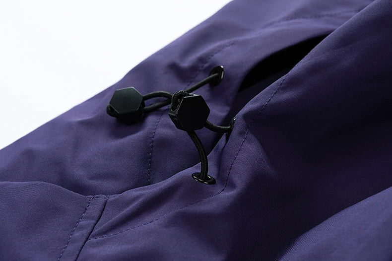 Spring Autumn Casual Jacket Fashion Hiking Men Jackets Men Outdoor Waterproof Windproof Camping Running Hooded Windbreaker Coats