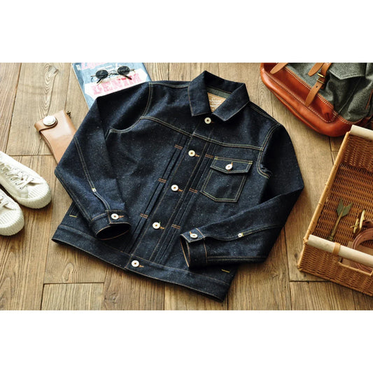 SAUCE ORIGIN Men Jackets Men Motorcycle Denim Jacket  Jean Jacket Silver Button Cotton Linen Colored Selvedge Denim Handmade