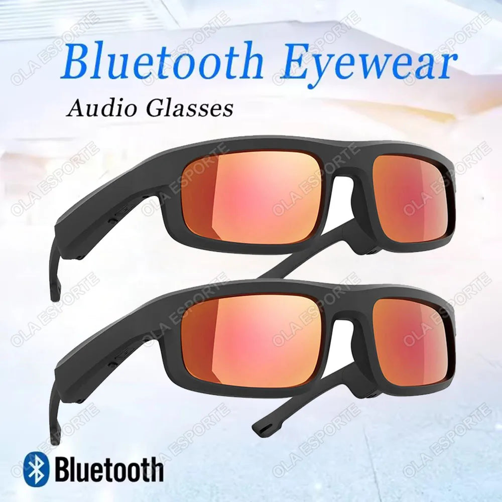 Smart Sunglasses Bluetooth 5.3 Earphone HiFi Stereo Music Wireless Headset Driving HD Mic Call Headphones Smart Glasses 2025 New