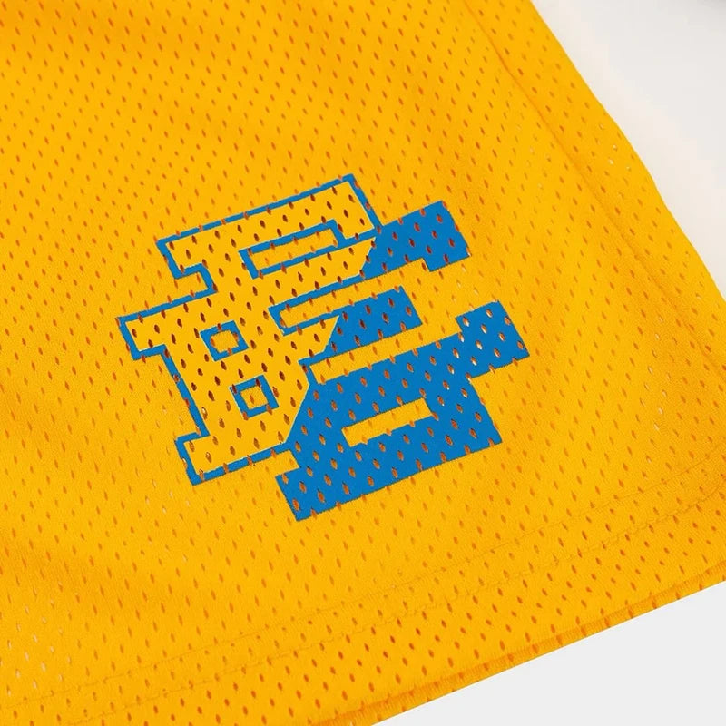 2024 new Eric Emanuel Summer Men Shorts Casual Shorts Fitness Exercise Beach Breathable Mesh Shorts Jogger Men's EE shorts