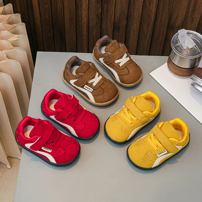 Kids Casual Shoes Sneakers Boys Sport Breathable Tennis Sneaker Baby Children Girls Shoes Spring Fashion Flat Running Shoe 17-26