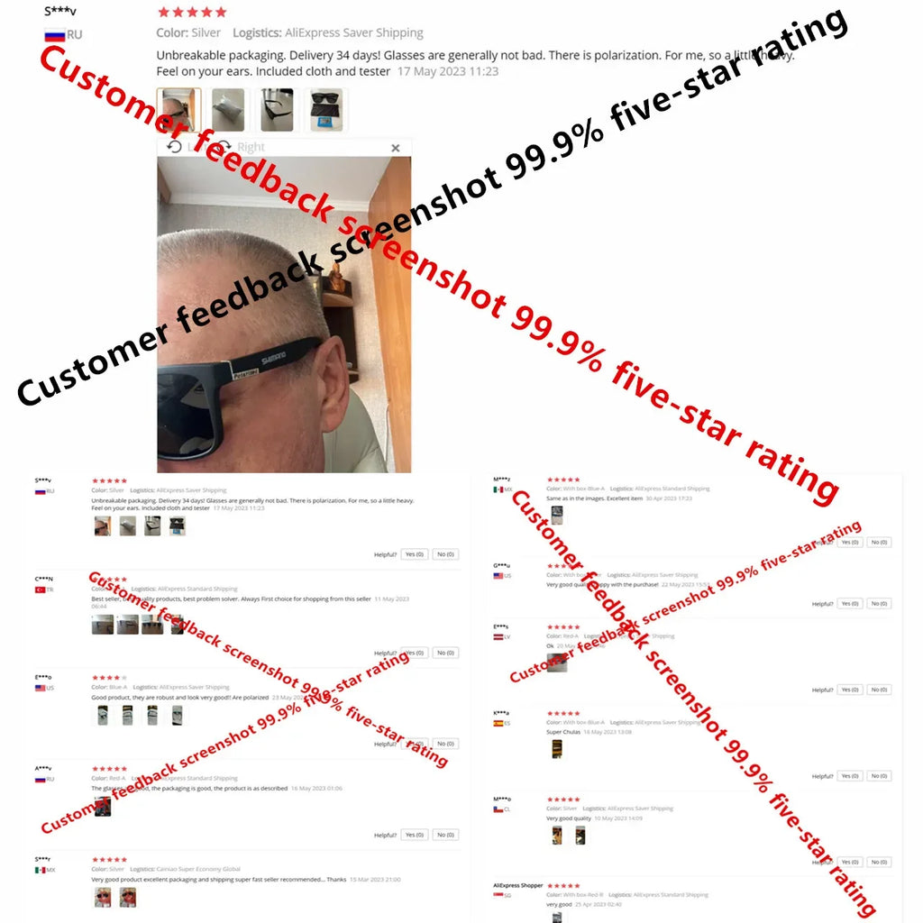 2025 Square Retro Polarized UV400 Sunglasses for Men and Women Outdoor Hunting Fishing Skiing Driving Mountaineering Sunglasses