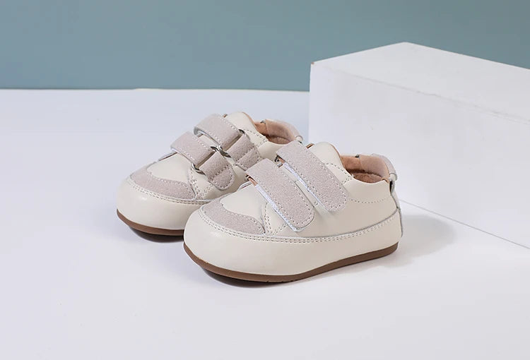 0-5 Years New Baby Shoes For Boy Leather Toddler Children Barefoot Shoes Soft Sole Outdoor Kids Tennis Fashion Girls Sneakers