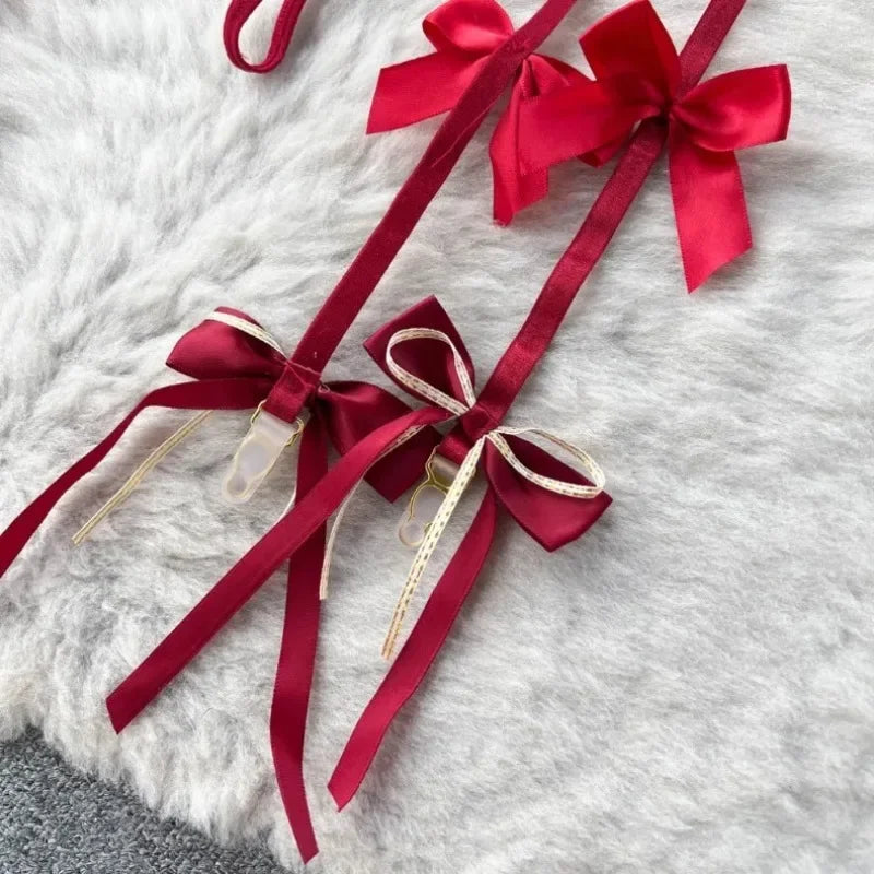 Women's Bras Women's Underwear Sets Sexy Lingerie Outfit Bra and Panty Set Woman Clothes Attractive Chest Suspenders Below Sex