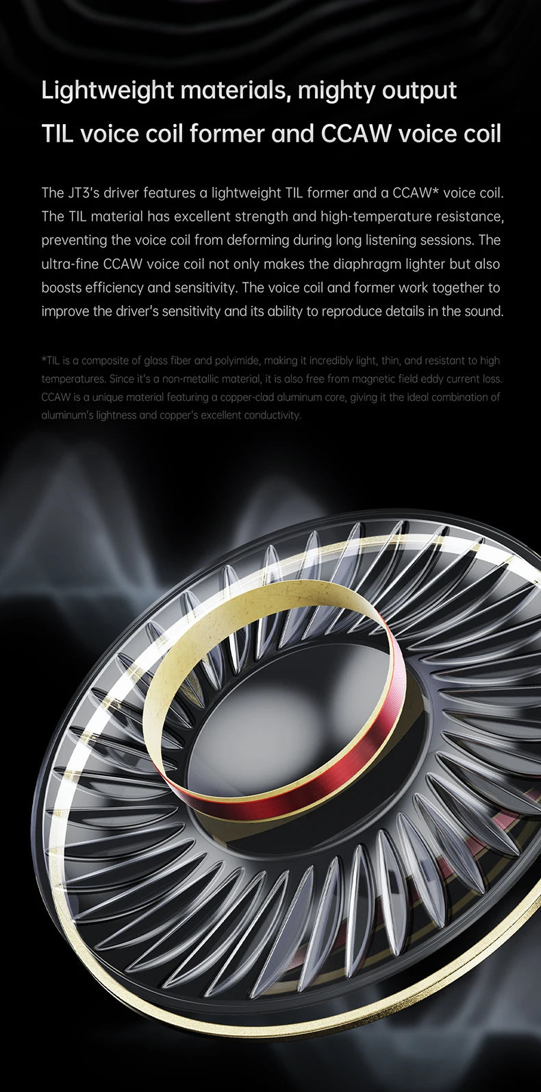 FiiO JT3 Over-Ear Open-Back Headphones, 50mm Dynamic Driver, PEK+PU Composite Diaphragm, Detachable 3.5mm Cable with Mic