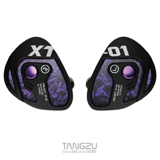 TANGZU Xue Tao 10mm Single Dynamic Driver Glass Diaphragm Unit Gaming In-Ear Monitor Headphones
