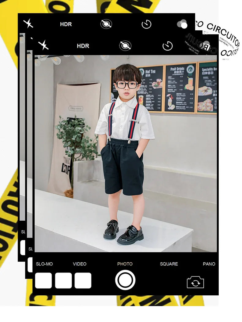 Kids Shoes For Boys Genuine Leather Shoes For Kids Wedding School Show Dress Flats Light Classic Black Children Loafer Moccasins