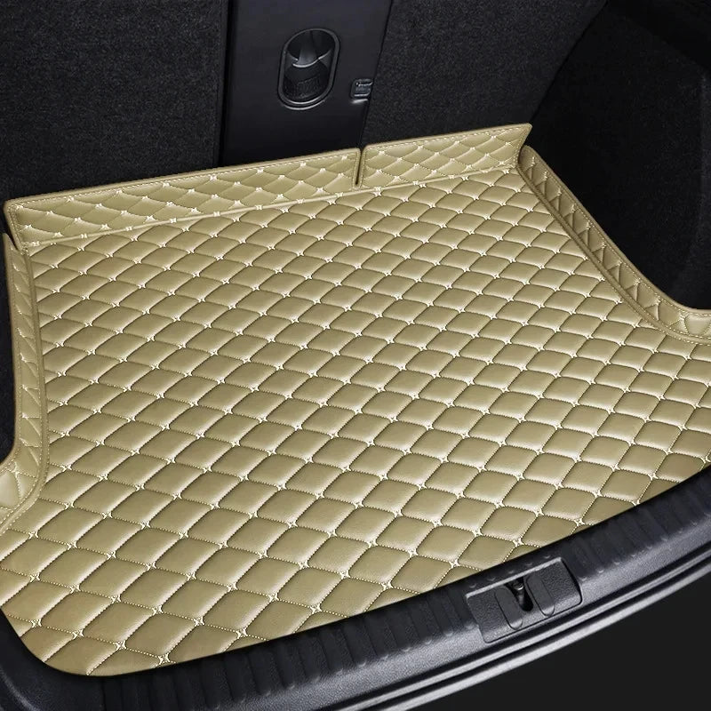 Car Trunk Mats For Hyundai Kona Kauai OS 2018~2022 Waterproof
