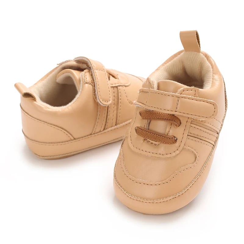 Baby Shoes 0-1 Year Old Baby Shoes Soft Cloth Sole Anti Slip Learning Shoes For Toddlers White Shoes For Sports Shoes