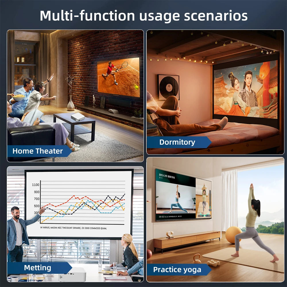 Touyinger L9 Portable Mini Projector