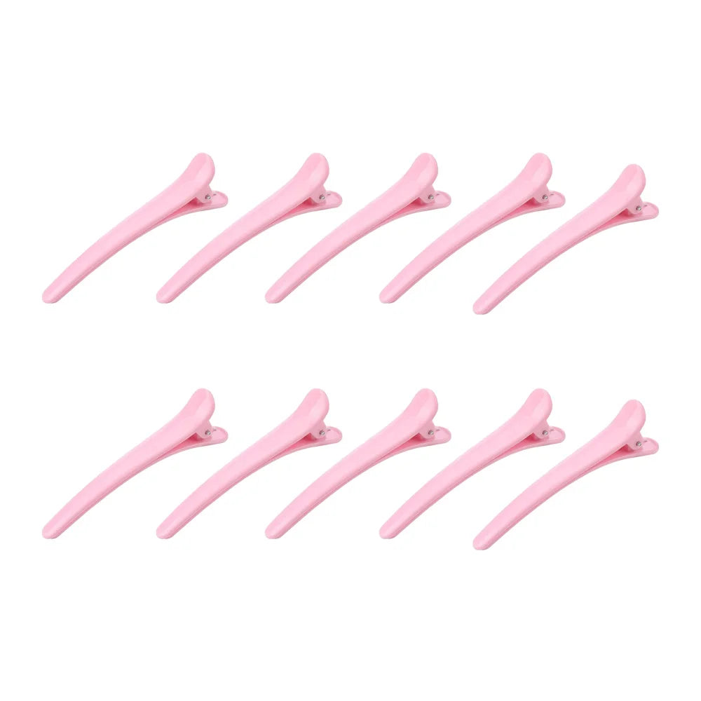 10Pcs/Set Plastic Edge Clip Hairpin Accessories Plus Size 8CM Fish Beak Clip Hair and Duck Beak Clip Hairpin Hair Styling Tools