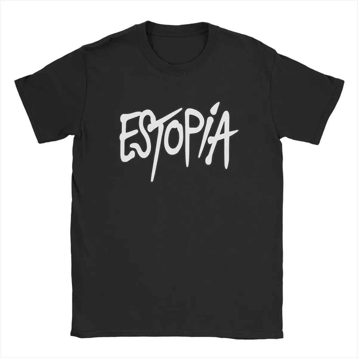 Men T-Shirts Estopa Tour Rock Band Unique 100% Cotton Tees Short Sleeve Pop Music Guitar Art T Shirt Round Neck Clothes Printed