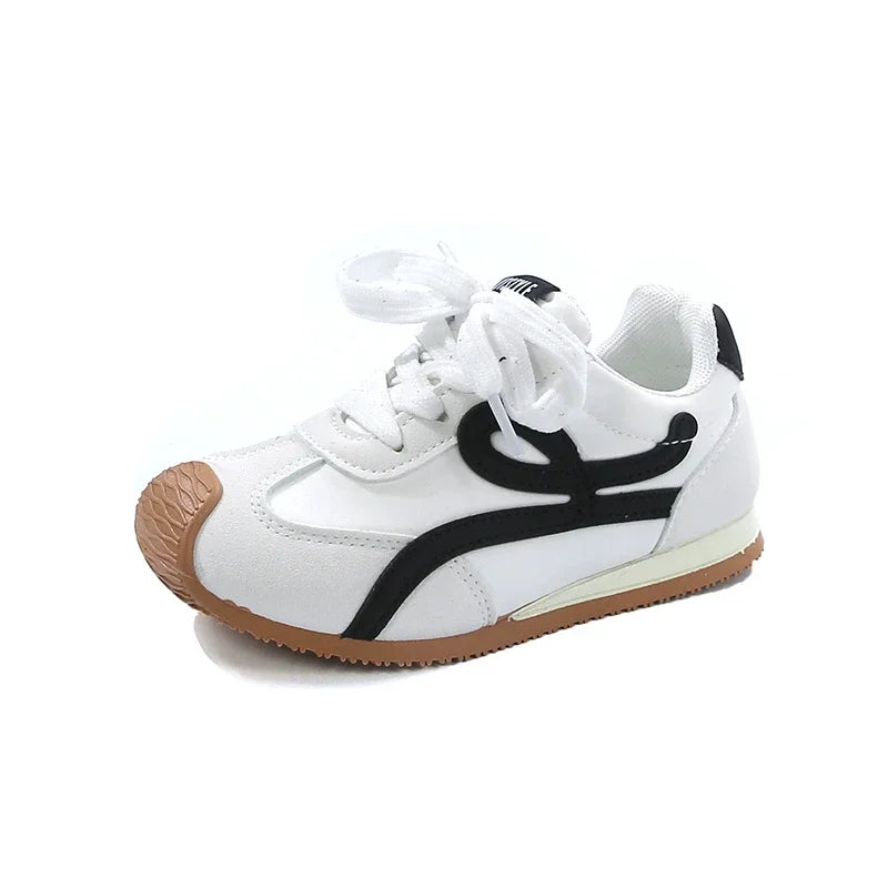 Children's Sneakers Four Seasons 3-18 Years Old Mesh Breathable Boys Girls Tennis Shoes Blue Hundred Non-slip Kids Single Shoes