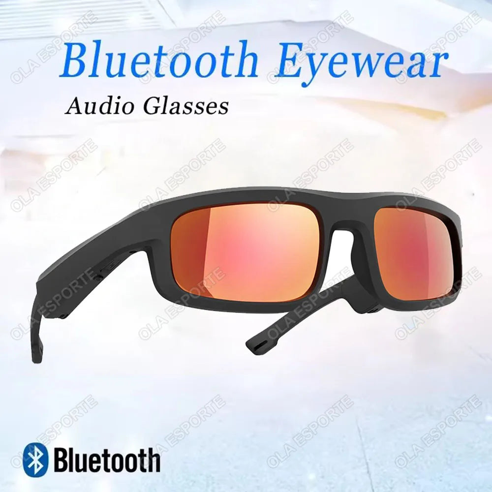 Smart Sunglasses Bluetooth 5.3 Earphone HiFi Stereo Music Wireless Headset Driving HD Mic Call Headphones Smart Glasses 2025 New