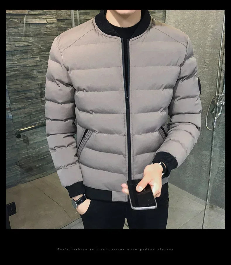 Winter Jacket Men Down Men Jackets Parka Men High Quality Outwear Brand Slim Mens Coats Casual Windbreak Jacket Men Winter Warm