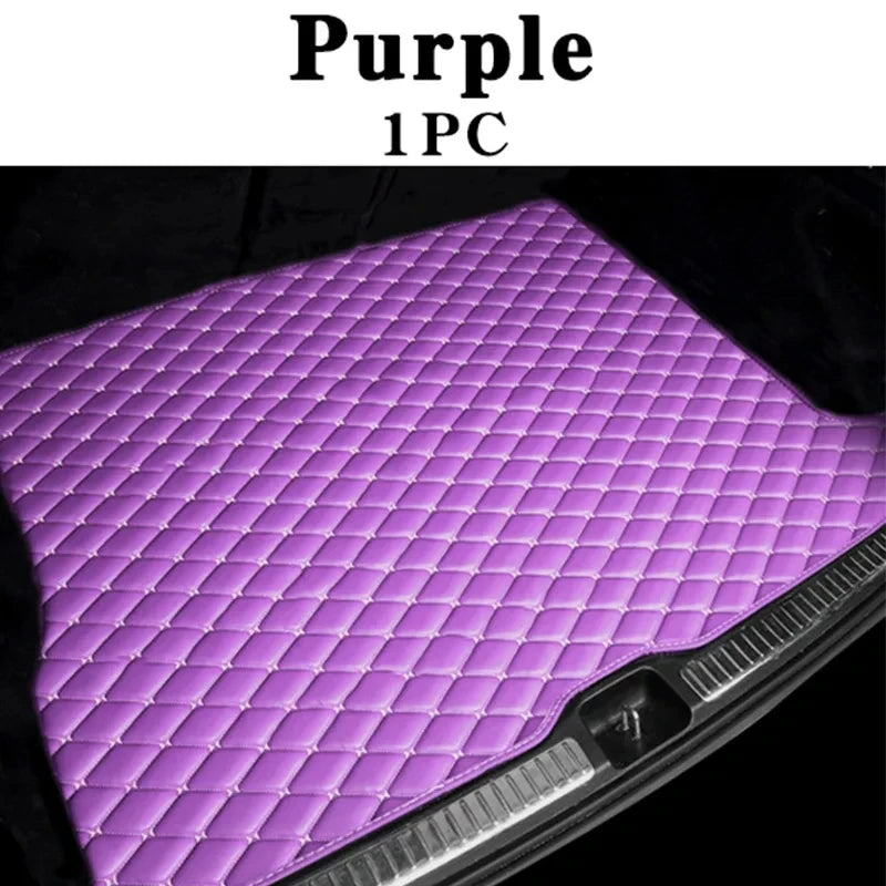 Car Trunk Mats For Hyundai Kona Kauai OS 2018~2022 Waterproof