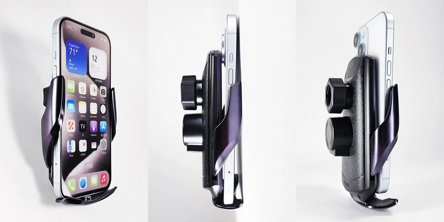 Car Phone Holder For Honda Accord MK10 MK10.5 2018 2019 2020-2022 Mobile Phone Mounts Car Wireless Charging Special Fixed Base