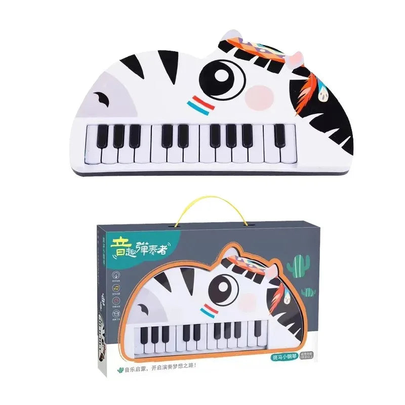 Kids Piano Keyboard Toy Children's Electronic Musical Instrument Multi-Functional Animal Piano Keyboard Early Education Toys