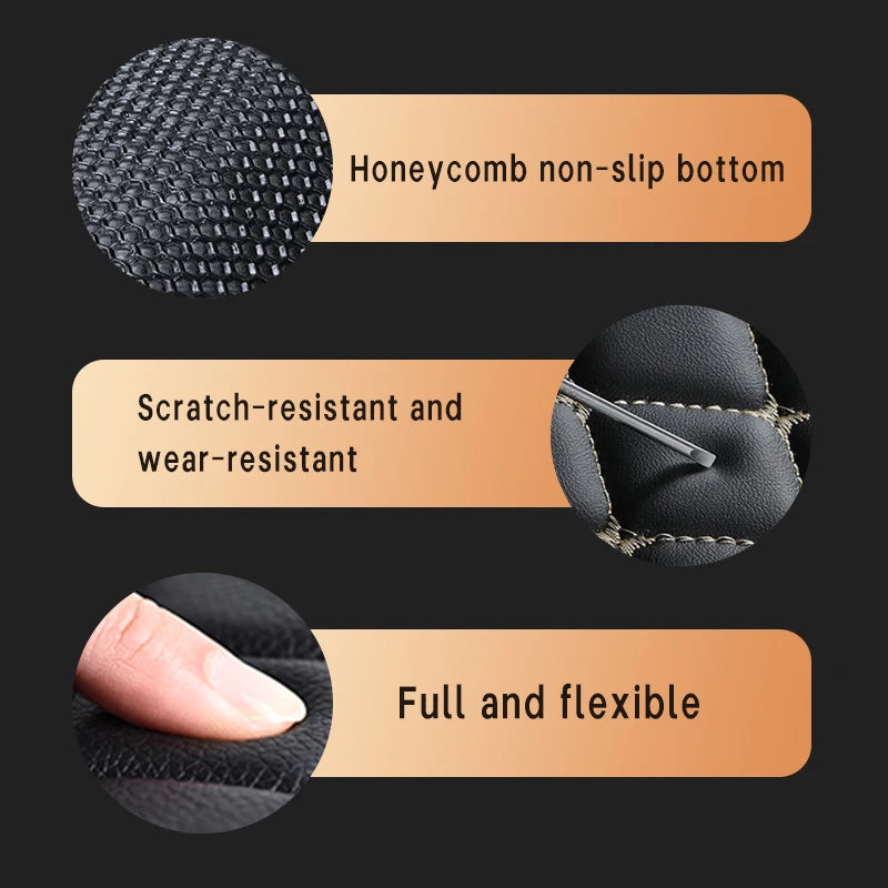 Universal Car Trunk Carpets Rear Rugs Auto Accessories Interior Products Covers Parts Waterproof Automobiles Custom Replacement