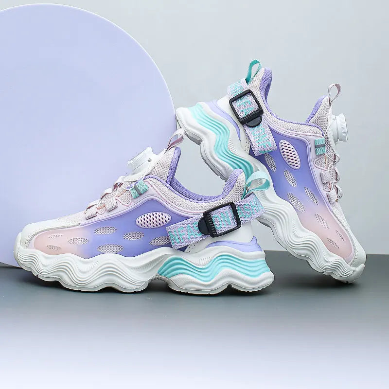 Kids Shoes for Boys Spring Summer 2025 New Casual Mesh Breathable Sneakers Platform Soft Comfortable Running Shoes for Children