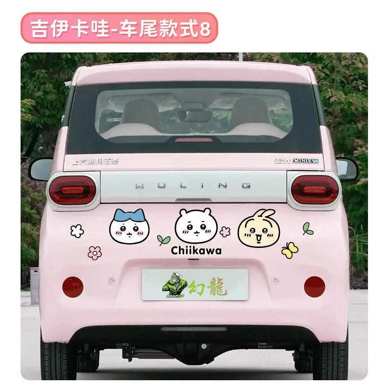 Stickers Car Accessories Decorate Hachi ware Usagi Car Accessories Gift
