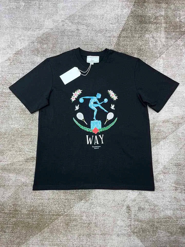 Top Version 1:1 Casinoblank Morocco Way Fruit Logo Printed Women Men T shirts Tops tees Oversized Men Cotton T shirt