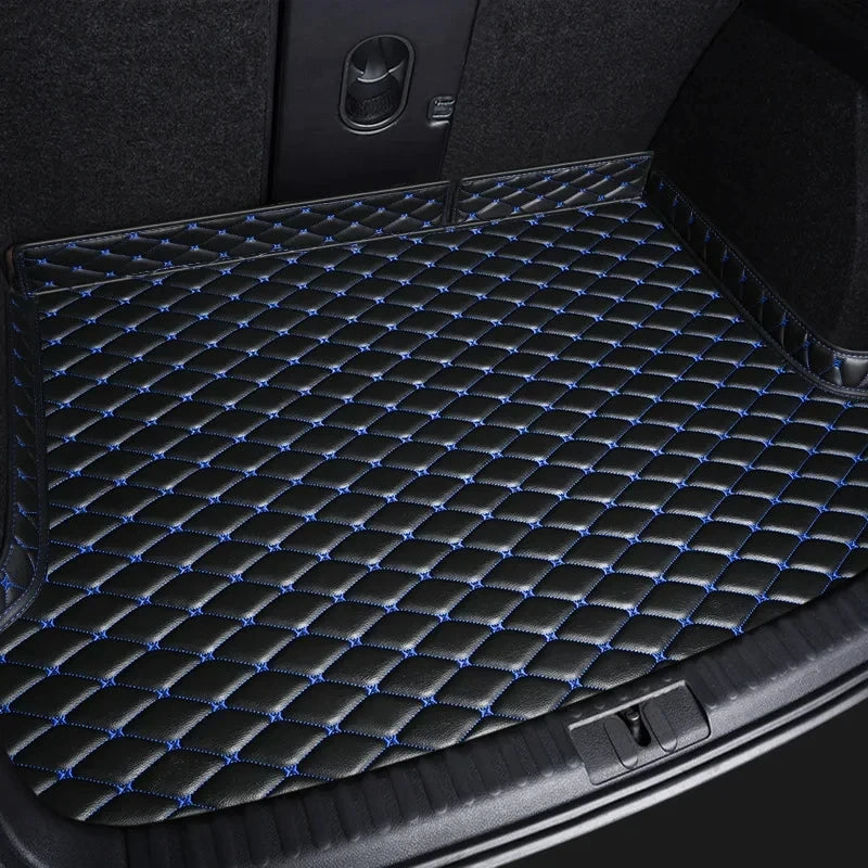 Car Trunk Mats For Hyundai Kona Kauai OS 2018~2022 Waterproof