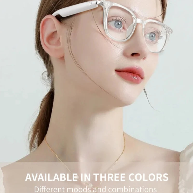 GS07Upgrade Smart Glasses With Camera Video Recording AI Photo Recognition Bluetooth Call Translation Voice Assistant Glasses