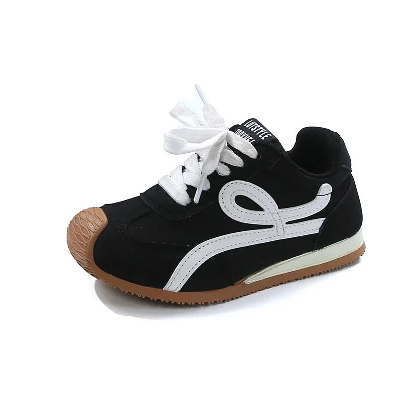 Children's Sneakers Four Seasons 3-18 Years Old Mesh Breathable Boys Girls Tennis Shoes Blue Hundred Non-slip Kids Single Shoes