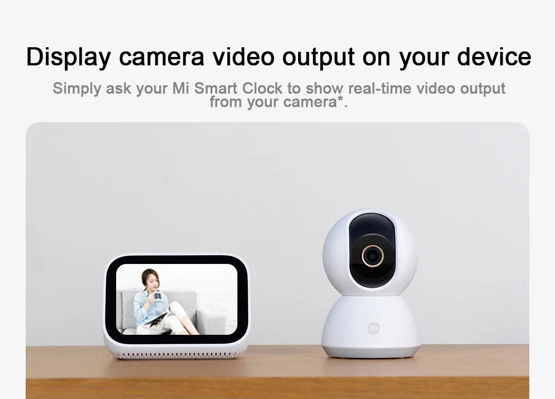 XIAOMI Home Security Intelligent Wifi Camera PTZ 2K,Color Night Vision,Two‑Way Audio,AI Human Face Detection,Chinese Version