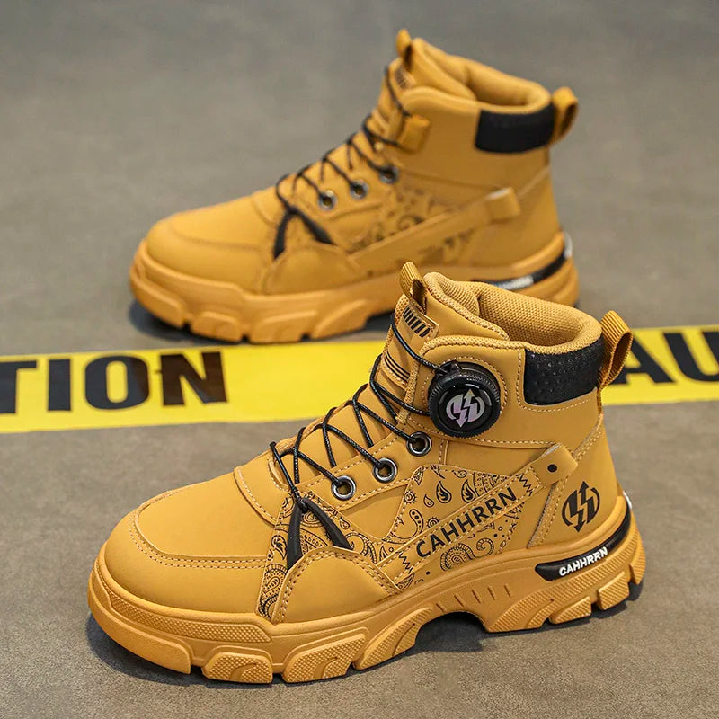 Platform Sports Shoes Kids Sneakers Sports and Leisure Shoes for Boys Wear-resistant Loafers Soft and Comfortable Fashion new