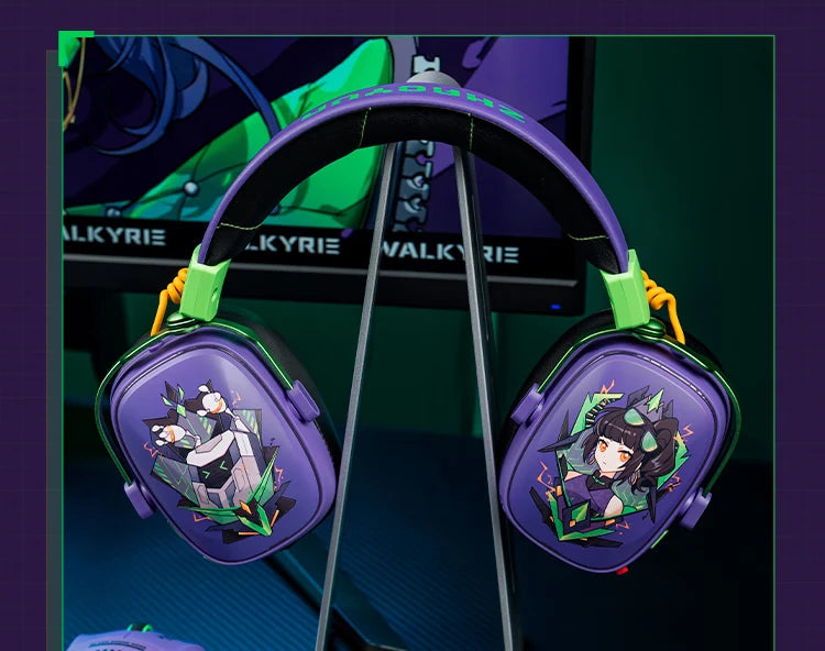 VALKYRIE VK S1 Gaming Headset Wireless Triple-Mode Detachable Microphone 15ms Ultra-low Latency Customized Gaming Headphones