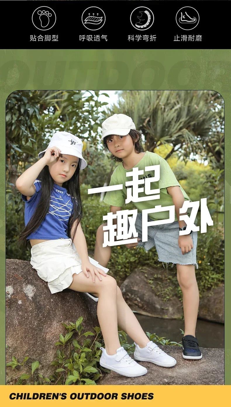 Toddler/Little Big Kids Barefoot Shoes Wide Minimalist Sneakers for Boys Girls Lightweight Children Zero Drop Naturally Flats