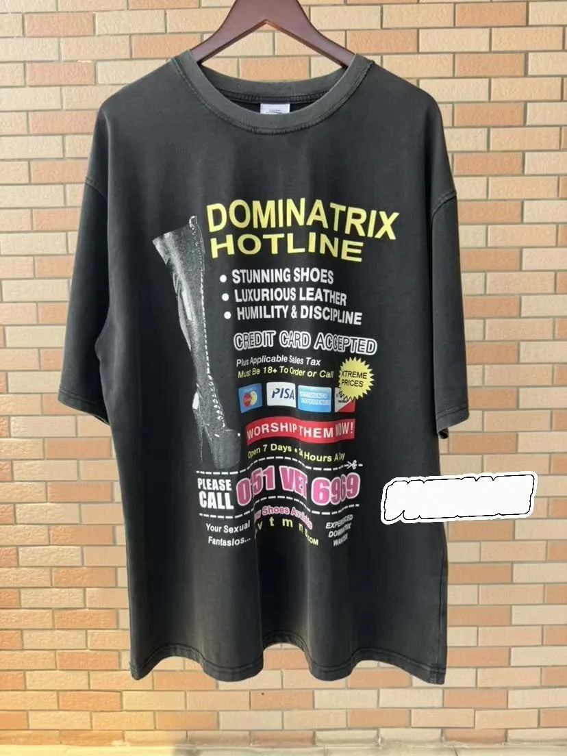 Top Version 1:1 VT Paris Very Expensive T-shirt Printed Women Men T shirts tees Hiphop Oversized HeavyCotton Men T-shirt