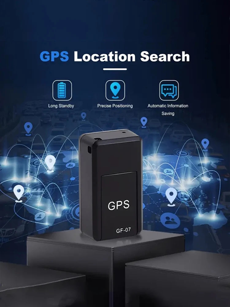 Gps Locator Remote Small Strong Magnetic Car Vehicle Anti-Theft and Loss Prevention Tracker Car Tracking Artifact Gf-07