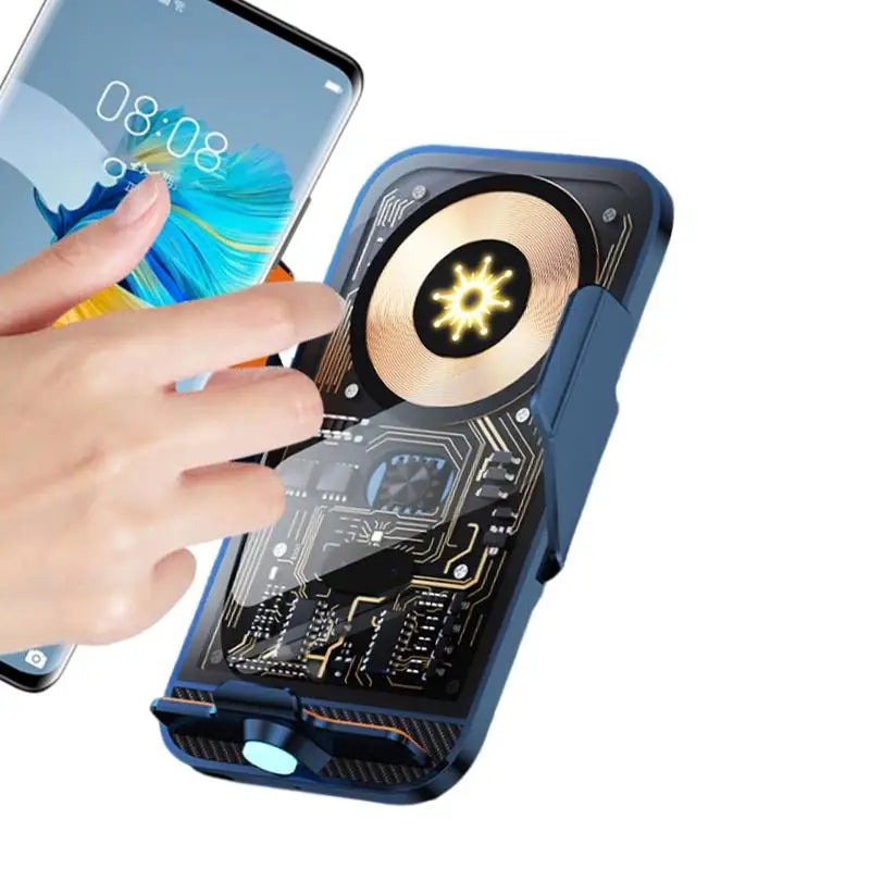 Car Phone Holder Wireless Charger 66W Car Vent Clips 360-Degree Rotation Cell Phone Accessories Car Charger Fast Charging