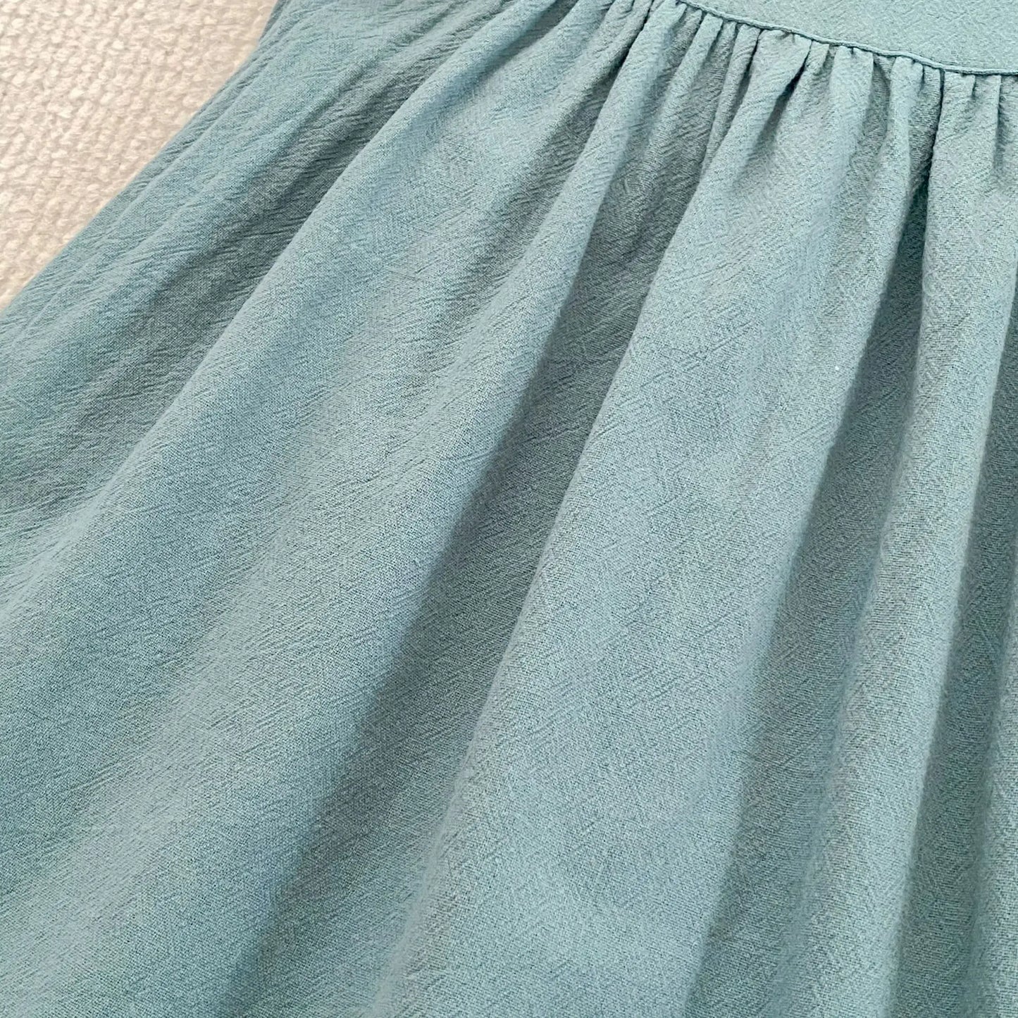 1-6Yrs Kids Clothes Summer Embroidery Dress Baby Girls Clothes Flying Sleeves Dresses Children's Clothing Vestidos Cotton Dress