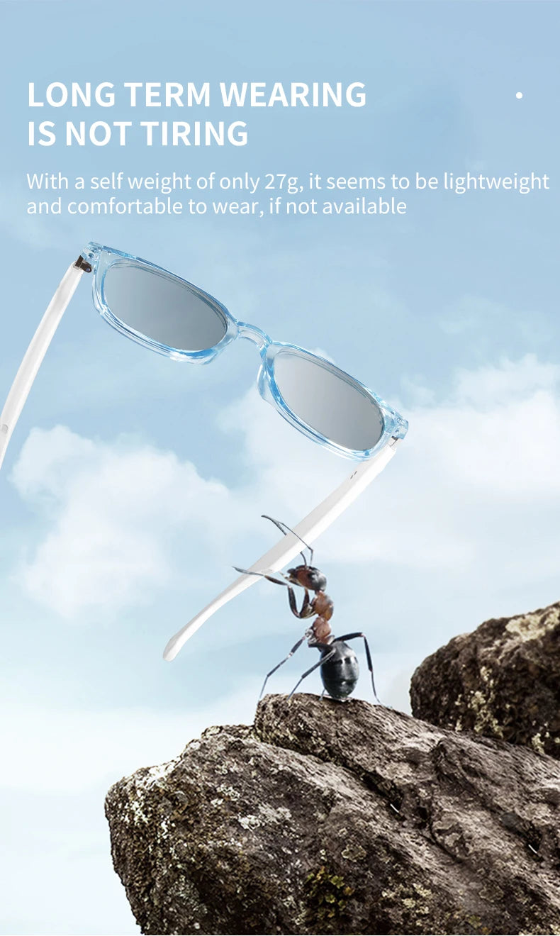 GS07Upgrade Smart Glasses With Camera Video Recording AI Photo Recognition Bluetooth Call Translation Voice Assistant Glasses