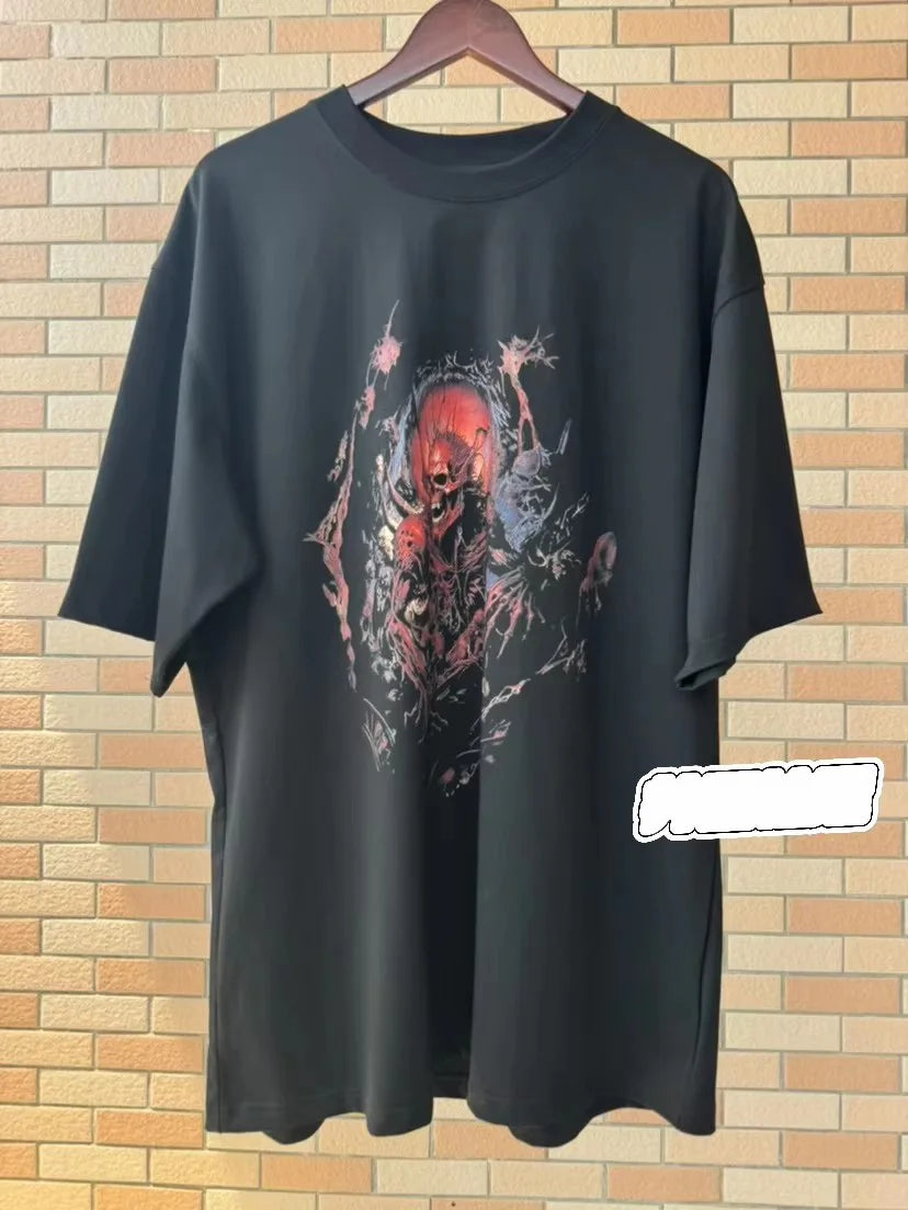 Top Version 1:1 VT Paris Very Expensive T-shirt Printed Women Men T shirts tees Hiphop Oversized HeavyCotton Men T-shirt