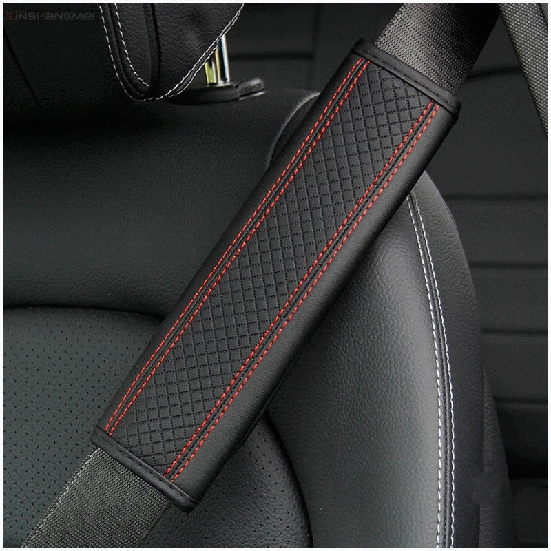 PU Leather Car Accessories Seat Belt Safety Shoulder Cover