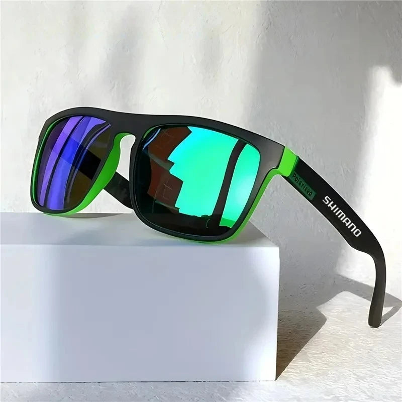 2025 Square Retro Polarized UV400 Sunglasses for Men and Women Outdoor Hunting Fishing Skiing Driving Mountaineering Sunglasses