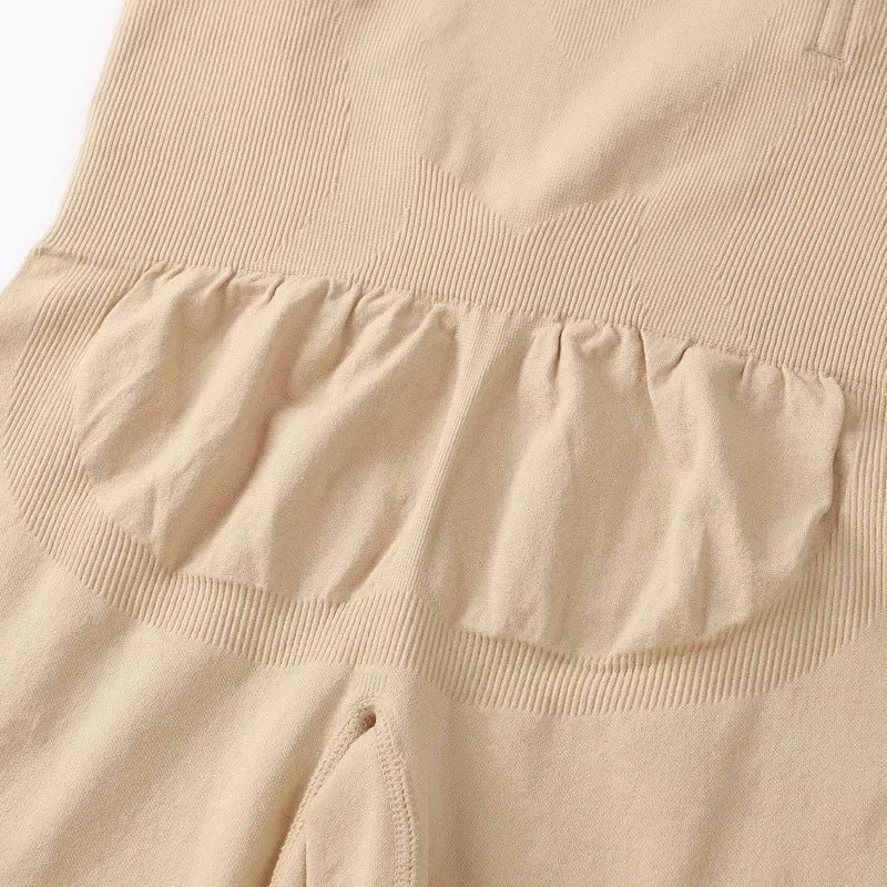 High Waist Not Curling Edges Belly Tightening Buttocks Lifting Pants Women Slim Short Pant Intimates Shapers Female Underwear