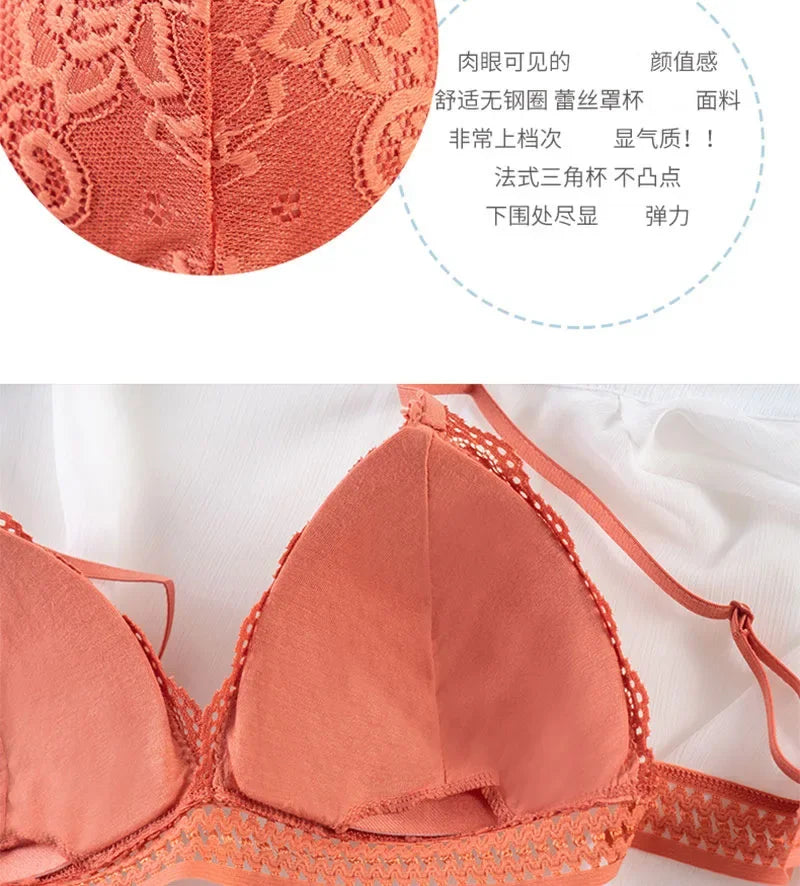 Women Bras Comfort Sport Bralette Underwear Sexy Seamless Lingerie Lace Backless Push Up Bra Corsets Top with Cups Ropa Mujer