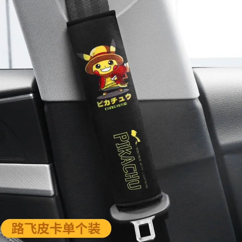 Pokemon Pikachu Car Accessories Seat Belt