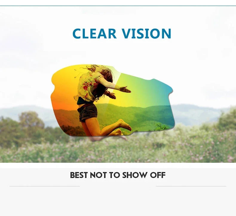 Polarized Sunglasses Designer Square Sports Sun Glasses for Men Driving Fishing Cycling Climbing Skiing Black Frame Goggle UV400